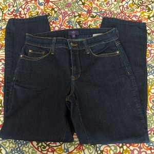 NYDJ Dark Indigo Straight Leg Jeans